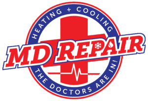 MDR Heating and Cooling Logo
